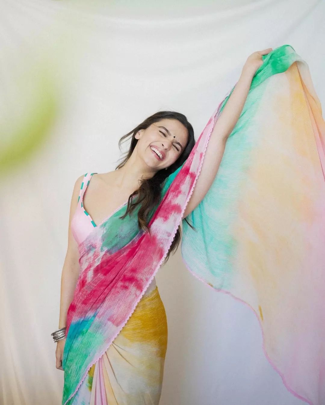 Classic 1 Minute Ready To Wear Multi Color Georgette Digital Printed Saree